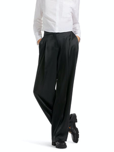 Bundfaltenhose WICHITA mit weitem Bein