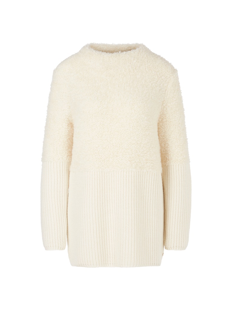 Bouclé-Cardigan Knitted in Germany