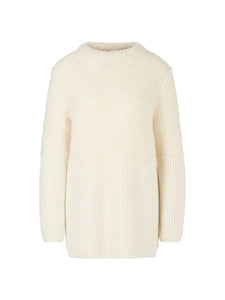 Bouclé-Cardigan Knitted in Germany