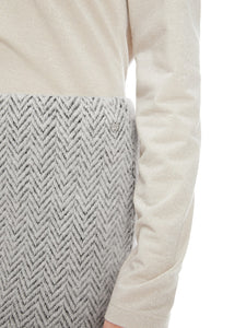 Schmaler Midirock Knitted in Germany