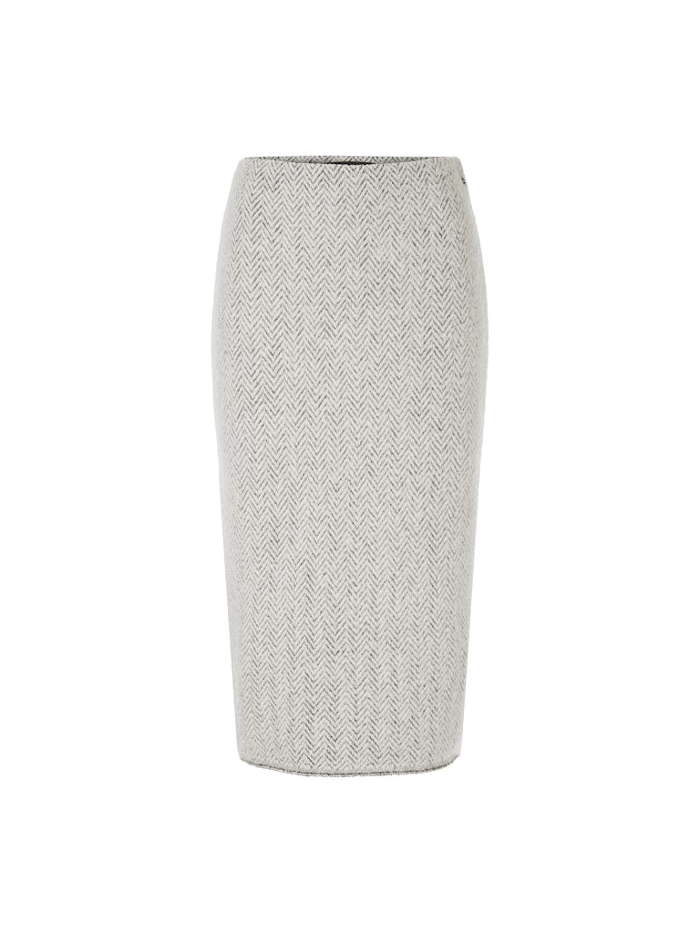 Schmaler Midirock Knitted in Germany