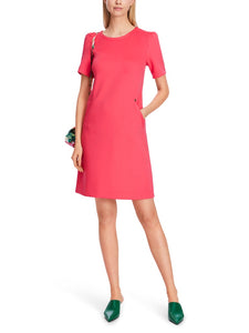 Entspanntes Kleid aus Scuba-Jersey