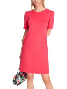 Entspanntes Kleid aus Scuba-Jersey