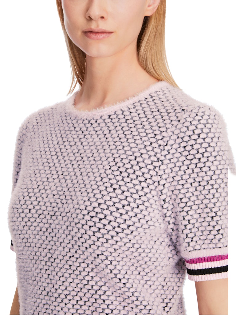 Kurzärmliger Sweater Knitted in Germany
