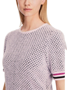 Kurzärmliger Sweater Knitted in Germany
