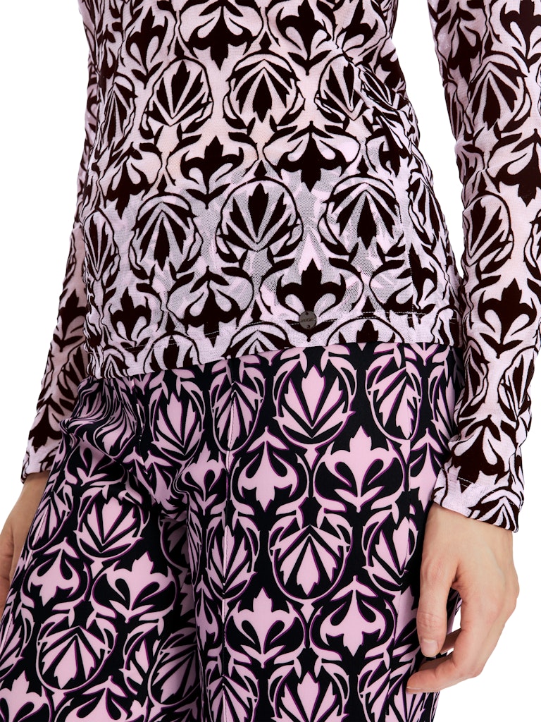T-Shirt im Ornament-Print
