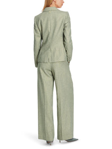 Fischgrat-Blazer mit Lurex-Details-AUSVERKAUFT
