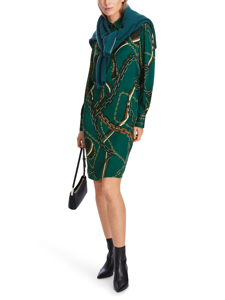 Hemdblusenkleid aus Seid