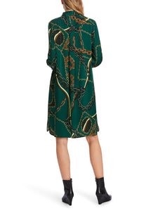 Hemdblusenkleid aus Seid