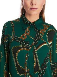 Hemdblusenkleid aus Seid