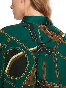 Hemdblusenkleid aus Seid
