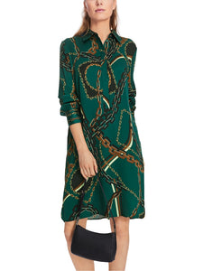 Hemdblusenkleid aus Seid