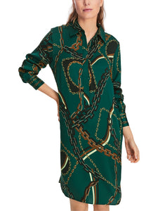 Hemdblusenkleid aus Seid