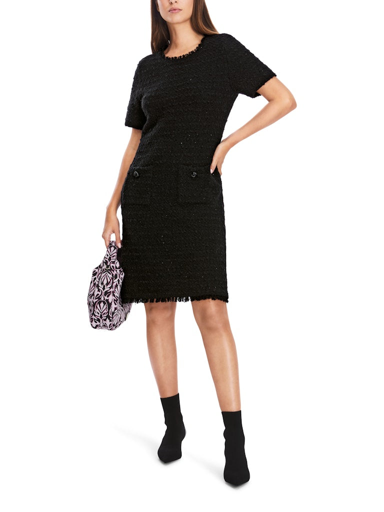 Knielanges Kleid Knitted in Germany