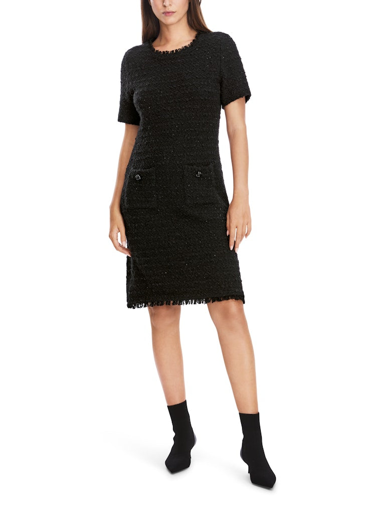 Knielanges Kleid Knitted in Germany