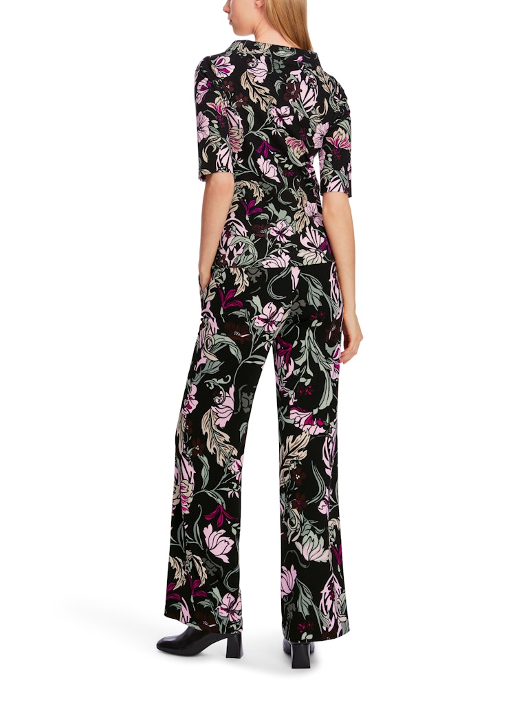 T-Shirt im floralen Dessin