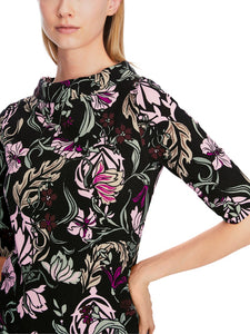 T-Shirt im floralen Dessin