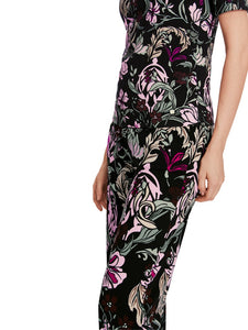 T-Shirt im floralen Dessin