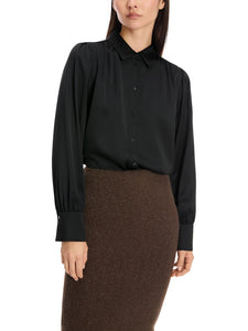 Feminine Hemdbluse mit Kimono-Ärmel