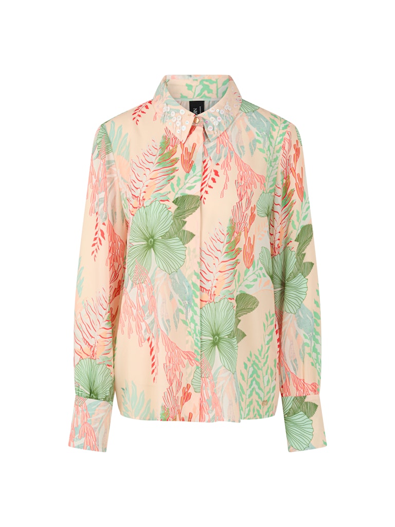 Bluse mit floralem Muster