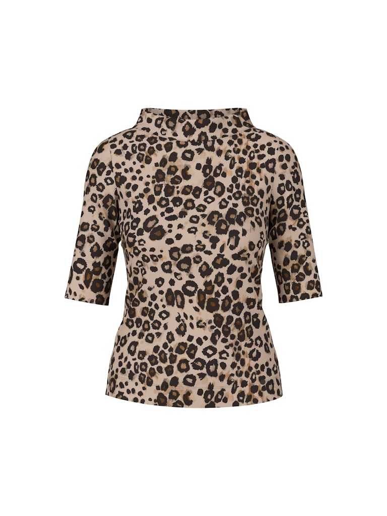 Trendiges T-Shirt mit Leo-Print