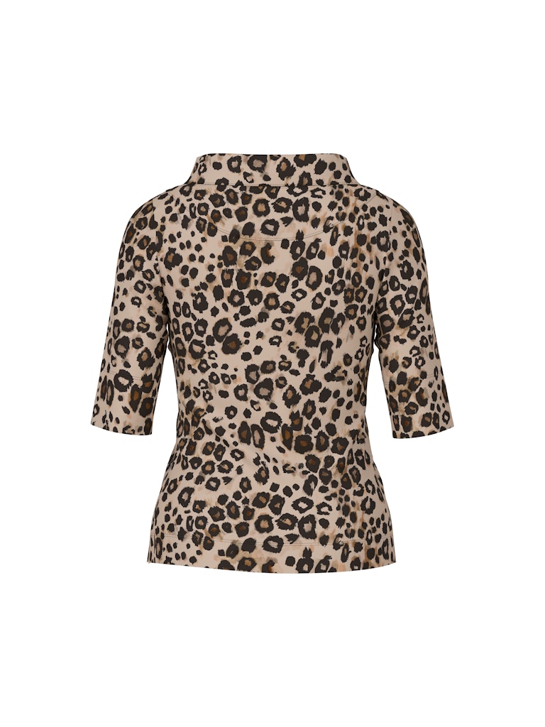 Trendiges T-Shirt mit Leo-Print