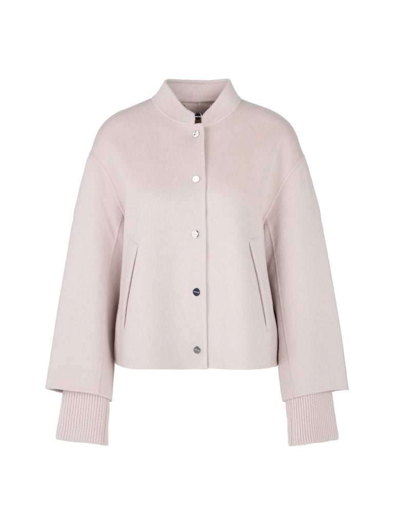 Oversized Jacke mit Bündchenärmeln