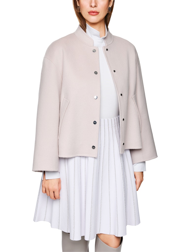 Oversized Jacke mit Bündchenärmeln