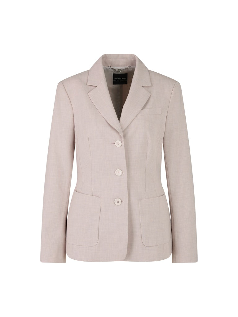 Blazer mit aufgesetzten Taschen