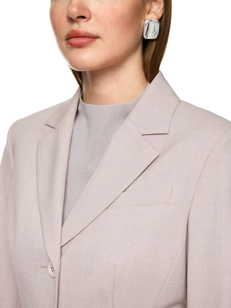 Blazer mit aufgesetzten Taschen