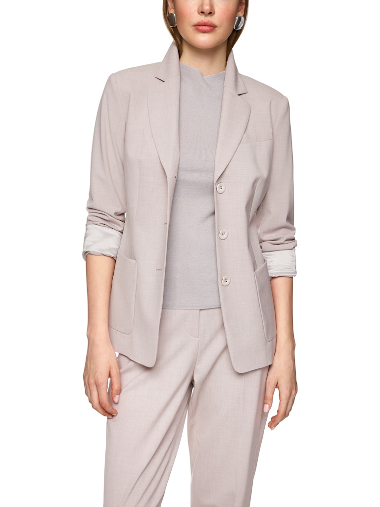 Blazer mit aufgesetzten Taschen