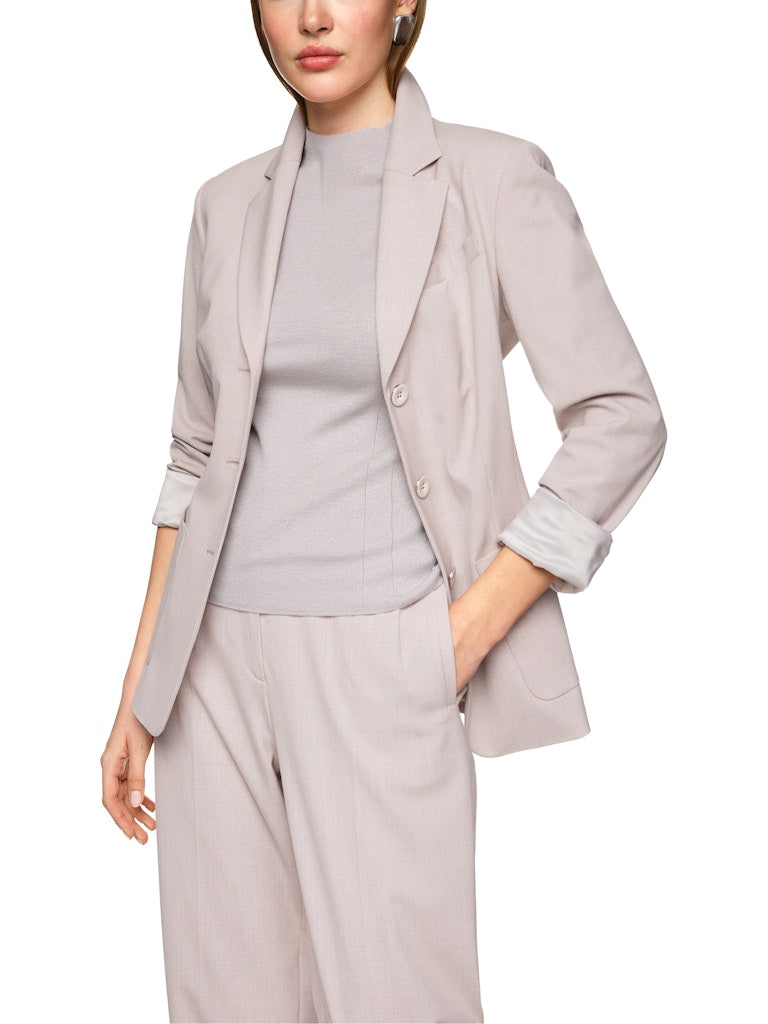 Blazer mit aufgesetzten Taschen