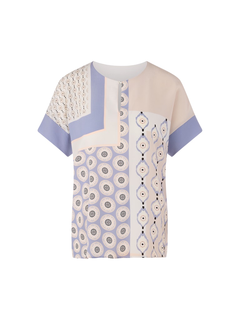 Blusenshirt  mit Materialmix