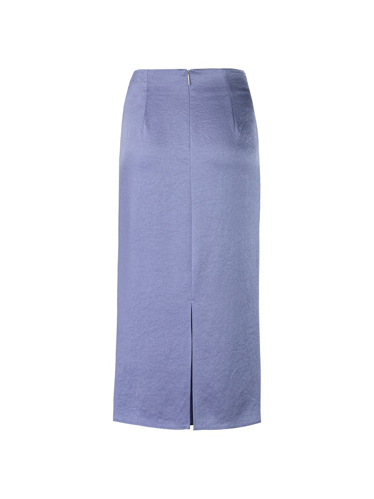 Maxi-Rock mit Drapierung