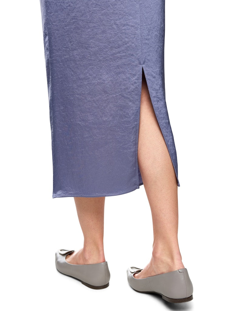 Maxi-Rock mit Drapierung