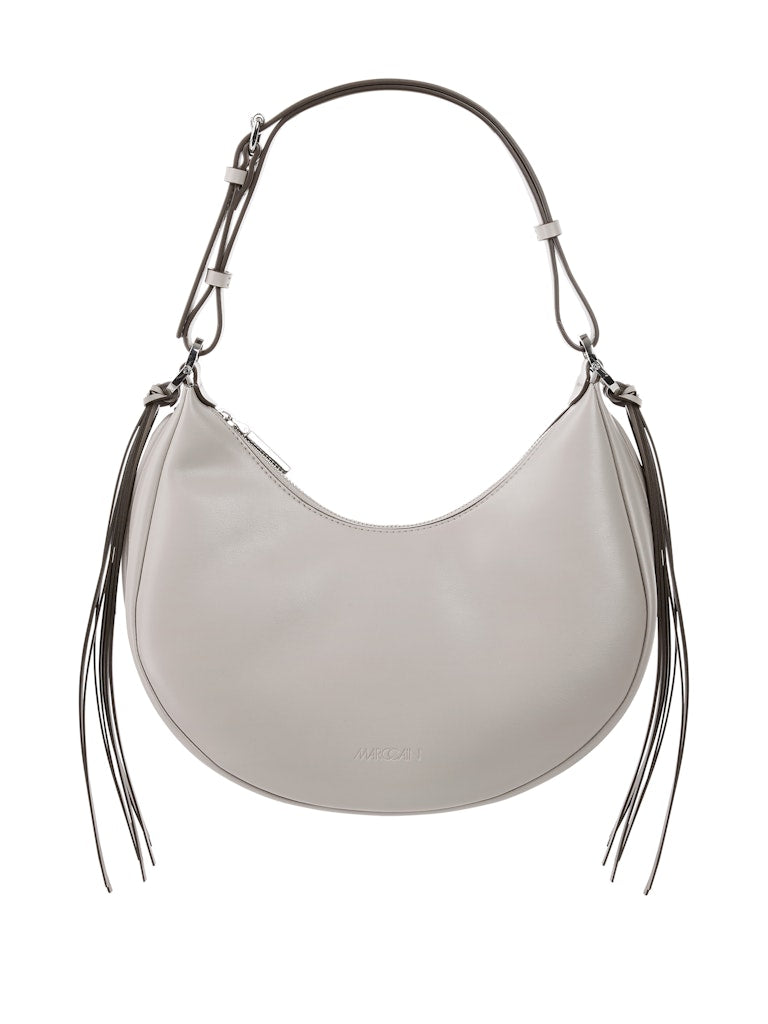 Schultertasche mit dekorativen Fransen