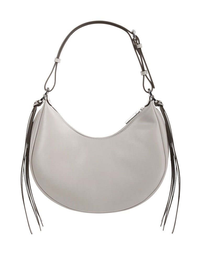 Schultertasche mit dekorativen Fransen