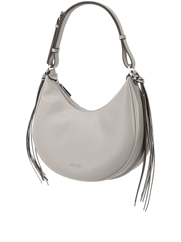 Schultertasche mit dekorativen Fransen