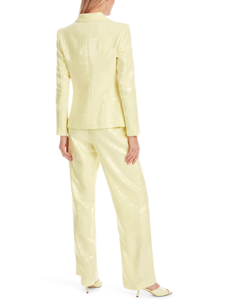 Blazer mit Pailletten allover