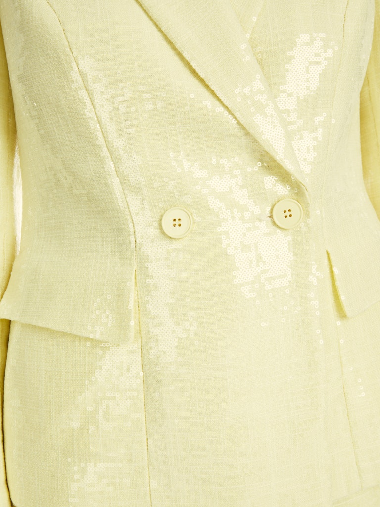Blazer mit Pailletten allover