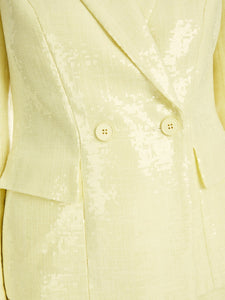 Blazer mit Pailletten allover