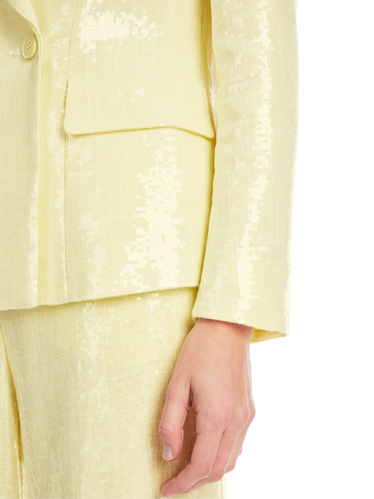 Blazer mit Pailletten allover