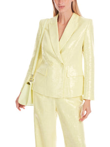 Blazer mit Pailletten allover