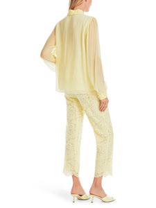 Hemdbluse aus zartem Viskose-Crêpe