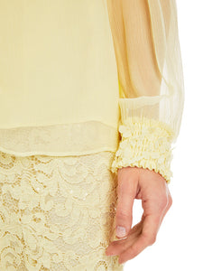 Hemdbluse aus zartem Viskose-Crêpe