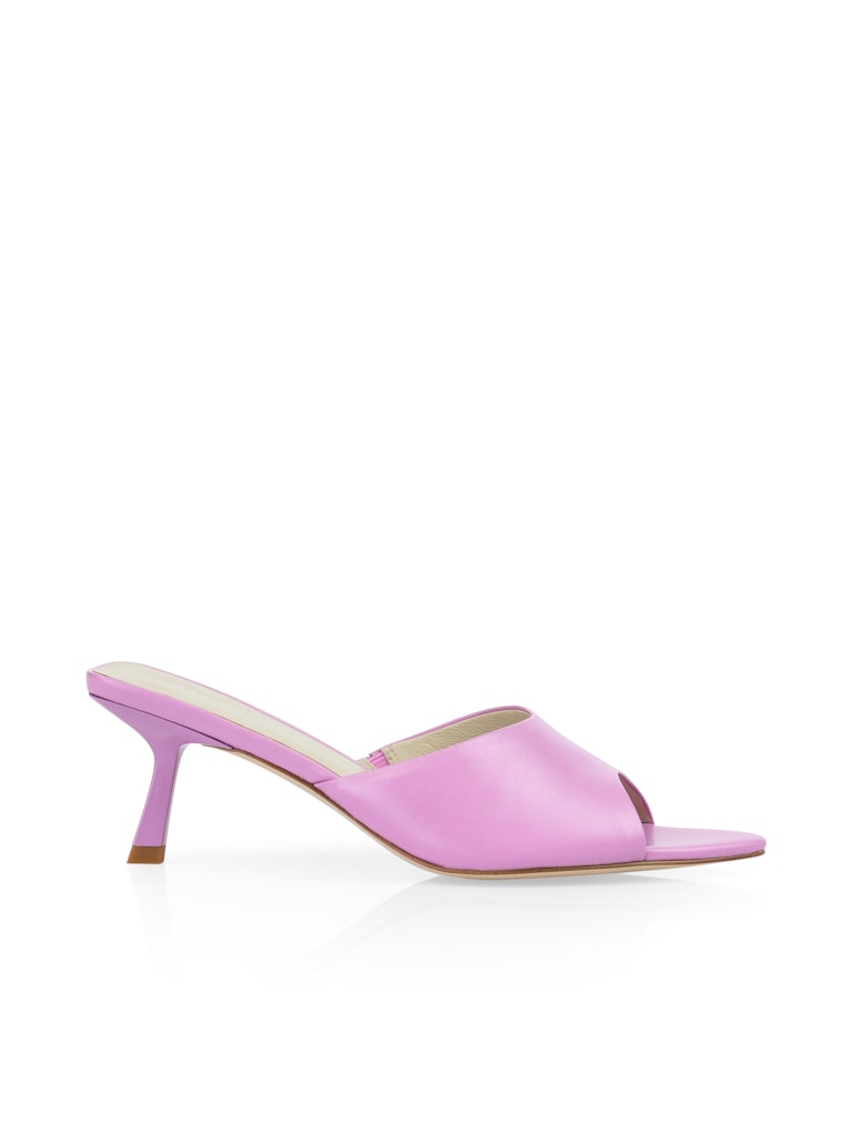 Pantolette mit Kitten Heels