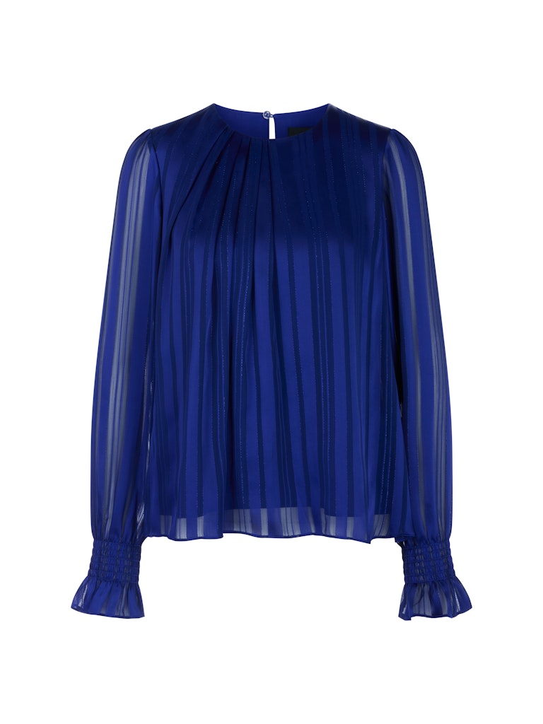 Bluse mit Smok-Details