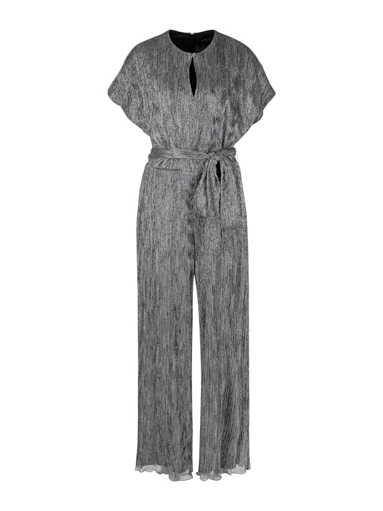 Jumpsuit aus Metallic-Jersey