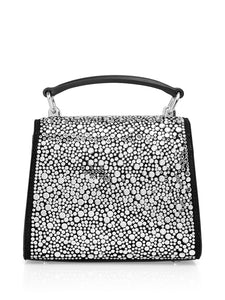 Henkeltasche mit Spiegelkristallen