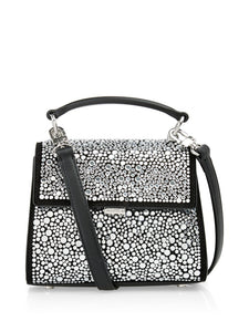 Henkeltasche mit Spiegelkristallen